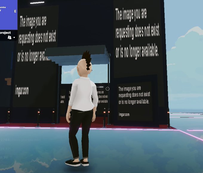 Broken link textures in Decentraland